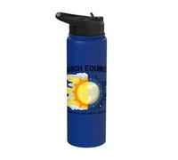 March Equinox Equal Day and Night Spring Equinox Stainless Steel Insulated Water Bottle