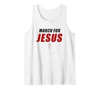 March for Jesus - Christian Faith Church Celebration Walk Tank Top
