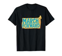 March Forward Emblem for a Cool and Bold Look T-Shirt