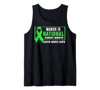 March is National Kidney Disease Awareness Month Tank Top