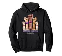 March is Women's History Month Accelerate Action For Woman Pullover Hoodie