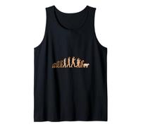 March of Devolution Sheeple Statement Sheep Tank Top