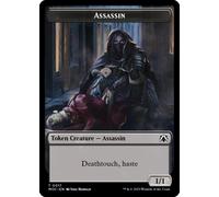 March of the Machine Commander Assassin Token // Knight Token | March of the Machine Commander