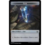 March of the Machine Commander Clue Token // Golem Token | March of the Machine Commander