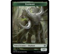 March of the Machine Commander Elephant Token // City's Blessing Token | March of the Machine Commander