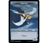 March of the Machine Commander Thopter Token // Gold Token | March of the Machine Commander