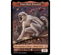 March of the Machine - First Mate Ragavan Token | March of the Machine