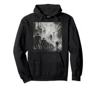March of the Robots, science fiction, robots Pullover Hoodie