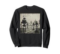 March of the Robots, science fiction, robots Sweatshirt