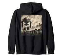 March of the Robots, science fiction, robots Zip Hoodie