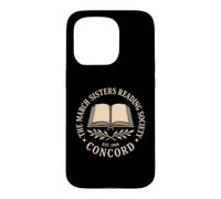 March Sisters Reading Society Little Women Concord Case for iPhone 15 Pro