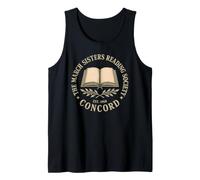 March Sisters Reading Society Little Women Concord Tank Top