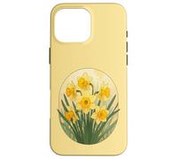 March Sunshine The Joyful Daffodil Birthflower Case for iPhone 16 Pro Max