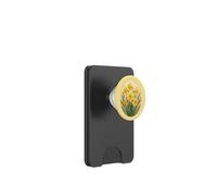 March Sunshine The Joyful Daffodil Birthflower PopSockets PopWallet for MagSafe