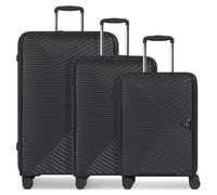 March15 Trading Gotthard Edition 4 wheels Suitcase set 3-piece black