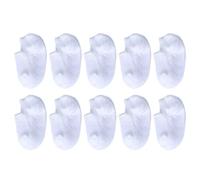 Marchare Baby No Show Socks Cotton Non-Slip Low Cut Socks for Girls Boys Infant Toddler Value Pack White 10 pairs 3-4 Years