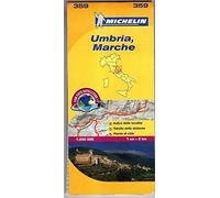 Marche & Umbria - Michelin Local Map 359: Map