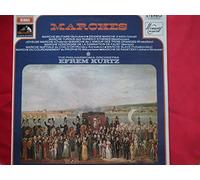 Marches, Marche militaire, marche nuptiale, Joyeuse marche, marche hongroise - marche turque - marche slave - The Philharmonia orchestra, Dir : Efrem Kurtz EMI 00990 of 1972