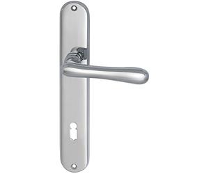 MARCHESI 1022.15A.008.M Handle Set Elegant 22 on Plate BB 90 Chrome-Plated Brass