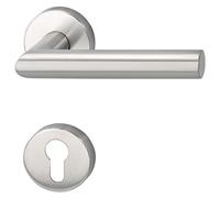 MARCHESI 1420-2067NN-2069NN-207 Drückergrt. Gehrung Pusher GRT. Mitre, Stainless Steel, stainlesssteel, PZ | Edelstahl matt