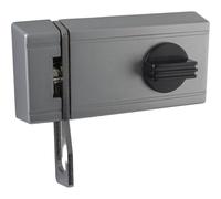 Marchesi Additional Lock with Door Catcher DM 70 Left Silver Without Outer Cylinder