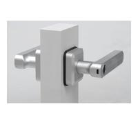 MARCHESI Door Handle Set Office E with Fingerprint, Numeral Code Access Control, Silver