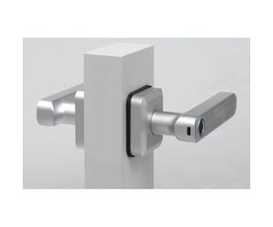 MARCHESI Door Handle Set Office E with Fingerprint, Numeral Code Access Control, Silver