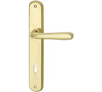 MARCHESI Sonia Handle Set on Plate BB 90, 32-45, Polished Brass ÖNORM
