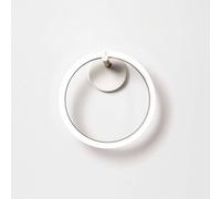 Marchetti LED wall light Ulaop, one Ring, white