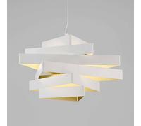 Marchetti Miles pendant light consisting of six triangles