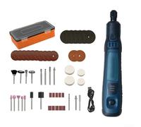 Marchfunny 50pcs Rotary Tool Set With Portable Lithium Battery For Engraving, Sanding, Drilling, And Grinding With Storage Case For Crafting, Woodworking, And DIY Projects