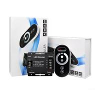 Marchfunny 6 Key Touch RGB Controller Full Touch Remote For DC12V 24V LED Light Strips With Short Circuit Protection -20°C-60°C 433MHz 6mW black(RGB)