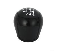 Marchfunny 6 Speed Shifter, Manual Transmission Knob for Ford Transit MK7 Van 2006-2014 Black Silver Interior Accessory Replacement Parts(Black)