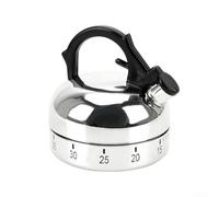 Marchfunny 60 Minute Mechanical Timer Featuring Kettle Form Factor For Kitchen Time Management And Recipe Timing Needs