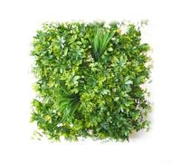 Marchfunny Artificial Plants Wall Backdrop, Faux Greenery Boxwood Panel For Indoor Outdoor Green Grass Wall Decor & Ivy Fence Covering Privacy(D)