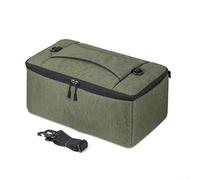 Marchfunny Fishing Reel Storage Bag with Nylon and Pearl Cotton Composite, Designed for Baitcasting and Reels, Portable and Protective with Compartments (36x25x18cm)