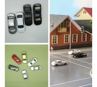 Marchfunny HO N Scale 50Pcs Model Cars Great Addition to Any Railway or Building Project