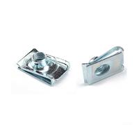 Marchfunny Pack of 10 M6 Chimney Nuts Spire Clips and Lug Nuts for Robust Panel Fixings in Various Applications
