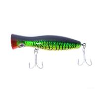 Marchfunny Plastic Hard Bait Lure 41g Built For Topwater Action With Splash-Creating Lip Design 3D Eyes And Rattling Core To Attract Aggressive Fish Species(A)