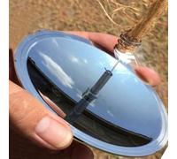 Marchfunny Practical Solar Reflector Ignition, Outdoor Fire Starter Tool, Energy saving and