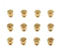 Marchfunny Propane Burner Conversion Kit 36PCS Brass Nozzles M6x0.75mm Thread For Natural Gas Adaptation On Stoves Cooktops And Ovens(Bagged)