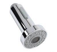 Marchfunny Replacement Spray Nozzle For Pull Out Kitchen Sinks With Swivel Movement And Two Spray Patterns Rain Foam Compatible With G1/2 Connection(Chrome)