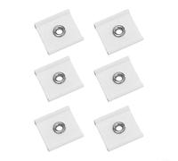 Marchfunny RV Awning Hooks Set Of 6 For Piping Rail 5/6 Mm 7/8 Mm Caravan Awning Light Clips Hangers Outdoor Accessory