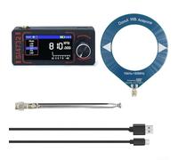 Marchfunny SI4732 Portable Radio Receiver With FM AM SSB Mode 1.9 Inch IPS Display Built-in Speaker ESP32-S3 Control(blue)
