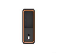 Marchfunny Silicone Case For Anker Zolo Power Bank 25000MAh 165W With Full Wrap Protection Precise Port Cutouts Compact Size For Easy Storage White(Black Orange)