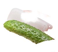 Marchfunny Soft Bristle Produce Cleaner With Flexible PE Frame That Adapts To Round, Oval And Textured Fruit Surfaces(white)