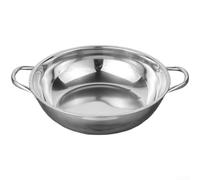 Marchfunny Stainless Steel Soup Pot with Handle for Induction, Gas and Electric Stove Space-Saving Hanging Option for Versatile Home Cooking(26cm)