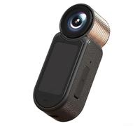 Marchfunny Ultra-Compact 2.7K Thumb Camera For Electric Motorcycle Riding, Hiking, And For Outdoor Activities With Magnetic Fixer(Gold)