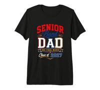 Marching Band Dad & Class of 2027. One Final March Premium T-Shirt