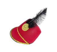 Marching Band Hat - Nutcracker Costume Hat, Role Play Toy Band Hats | Soldier Drum Major Hats | Cosplay Apparel For Festival Autumn School Holiday Party Everyday Wear Photo Events Performance